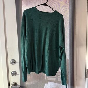Dockers Green Crewneck Sweater for Men